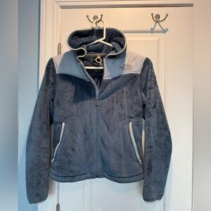 The North Face Blue/Light Blue Fleece Jacket Women’s XS
